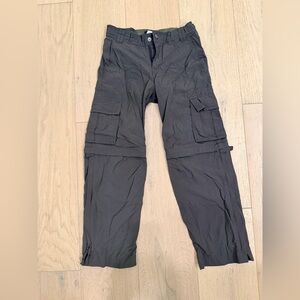 REI Boys Gray Cargo Pants/Shorts size s (8)